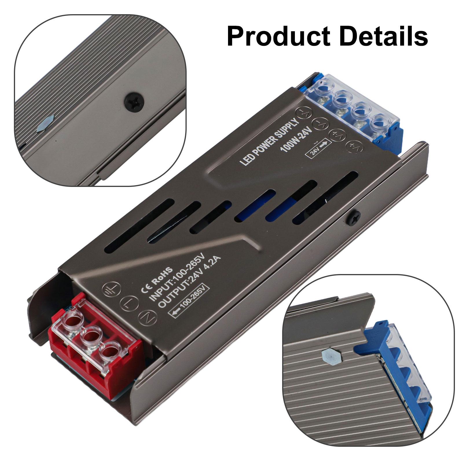 LED Power Supply 100W LED Driver Power Supply Switching Power Supply LED Transformer 220V To 24V With 24V AC Input China Mainland
LED Power Supply 100W LED Driver Power Supply Switching Power Supply LED Transformer 220V To 24V With 24V AC Input China Mainland