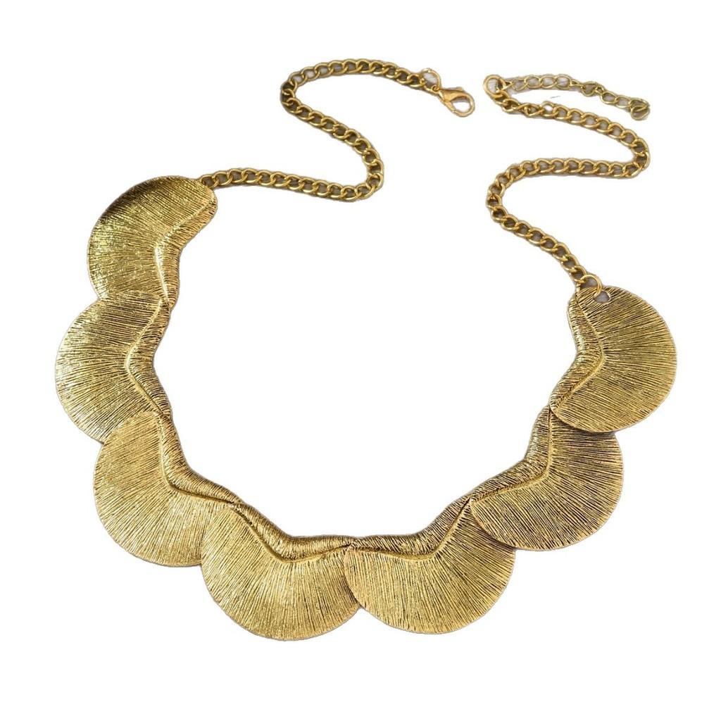 Elegant Gothic Style Spliced Metal Collar Chain With Ring Element For Women
Elegant Gothic Style Spliced Metal Collar Chain With Ring Element For Women