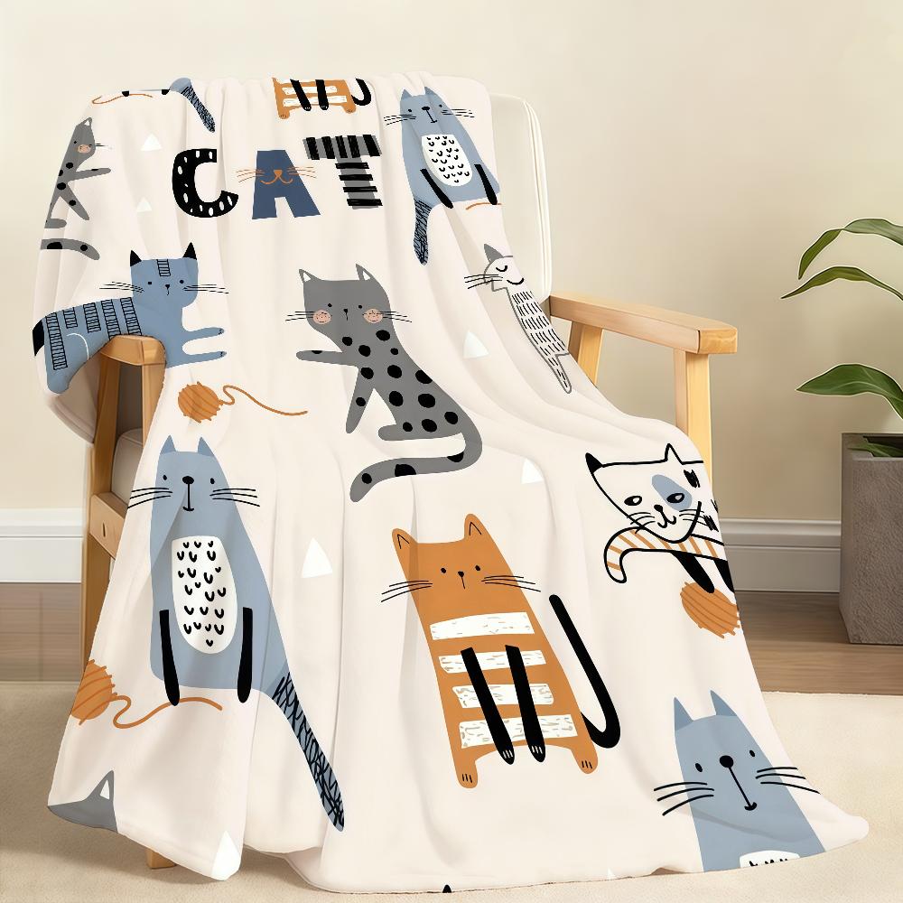 Abstract-style cute cat animal Blanket Soft Throw Blanket for Home Bedroom Bed Sofa Picnic Travel Office Rest Cover Blanket Gift 100x150cm
Abstract-style cute cat animal Blanket Soft Throw Blanket for Home Bedroom Bed Sofa Picnic Travel Office Rest Cover Blanket Gift 100x150cm