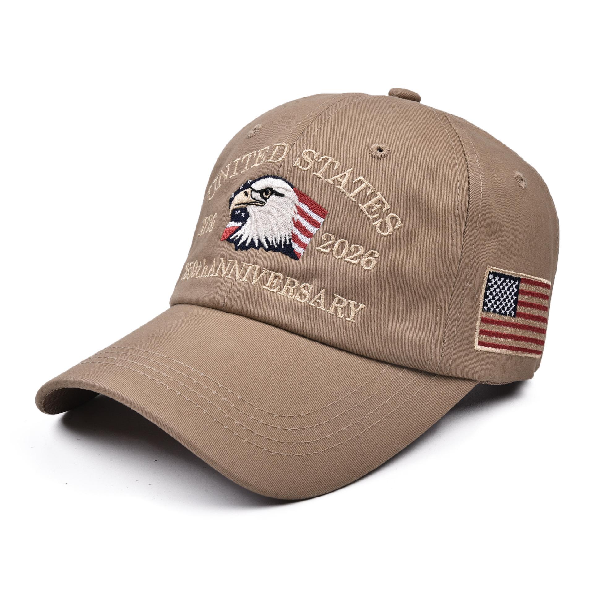United States 250th Anniversary Baseball Cap - Eagle & Liberty Design, Handmade Embroidery Hat for Men Women, Adjustable 55-60cm хаки
United States 250th Anniversary Baseball Cap - Eagle & Liberty Design, Handmade Embroidery Hat for Men Women, Adjustable 55-60cm хаки