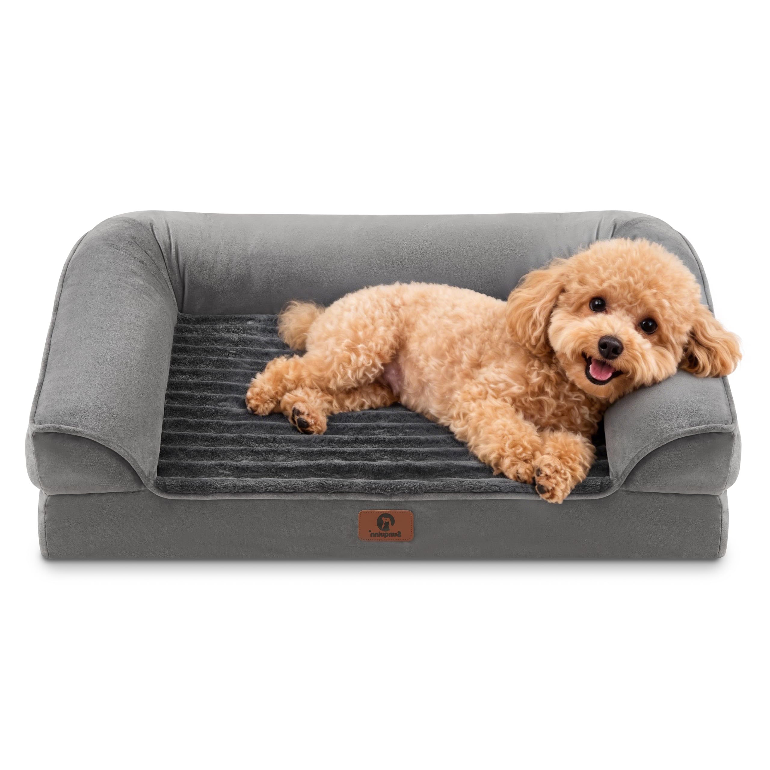 Sunquinn Dog Pet Bed, Pet Sofa Bed, Pressure-Relieving, High-Rebound, Chin-Rest Design, Low Height (8cm), Winter Use, Fluffy, Warm, Waterproof Cover,
Sunquinn Dog Pet Bed, Pet Sofa Bed, Pressure-Relieving, High-Rebound, Chin-Rest Design, Low Height (8cm), Winter Use, Fluffy, Warm, Waterproof Cover,