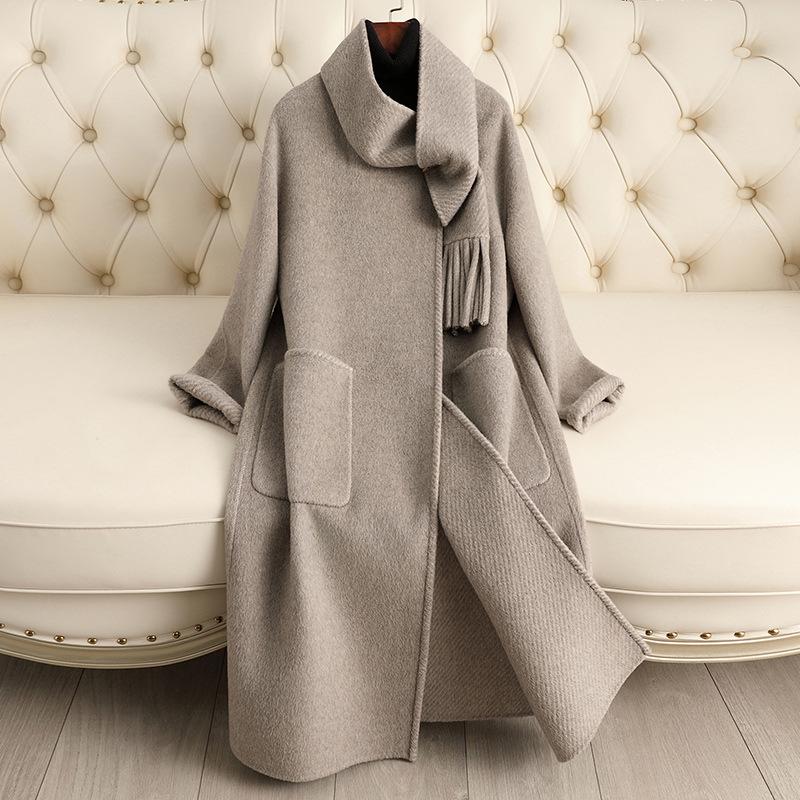 Women s 2024 Long Double-Faced Wool Coat - Handmade, High-End Winter Overcoat M (120-140 cm)
Women s 2024 Long Double-Faced Wool Coat - Handmade, High-End Winter Overcoat M (120-140 cm)