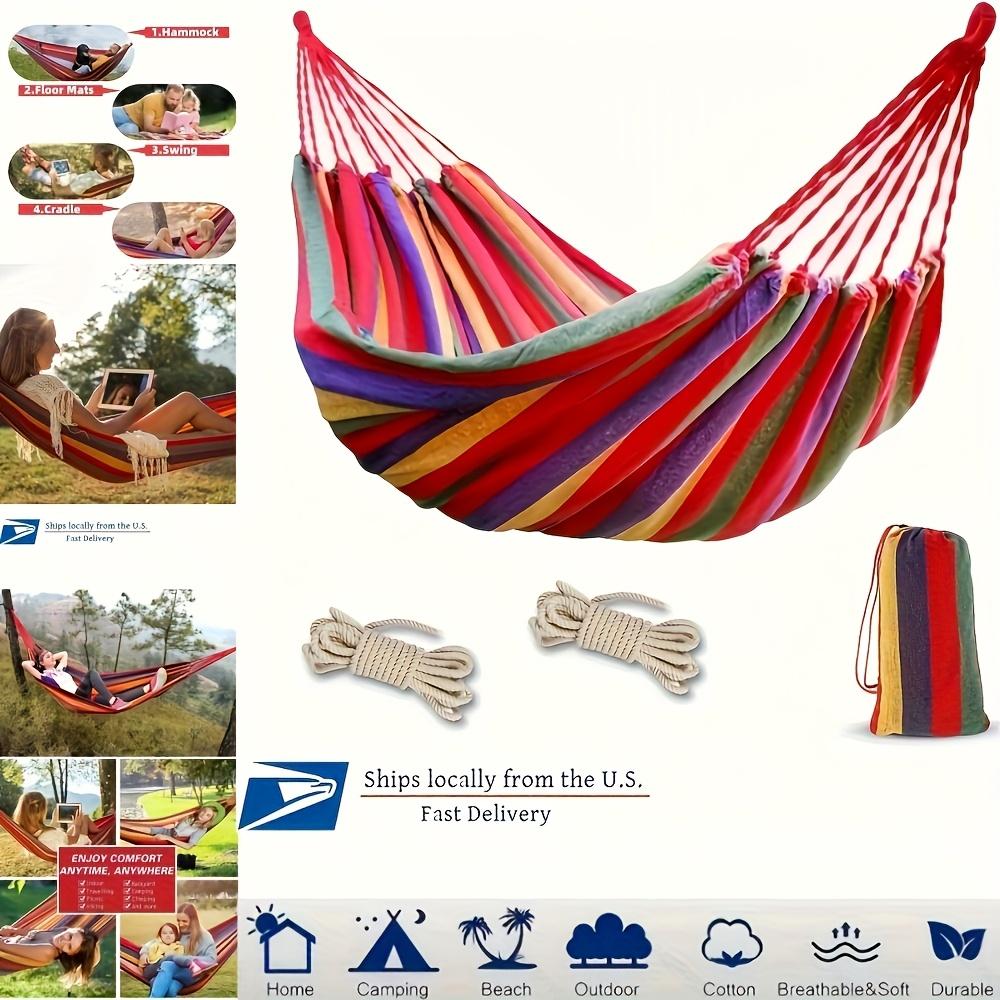 Outdoor Clearance Hammock, Garden Camping Hammock, Portable Hammock With Carrying Bag, Suitable For Patio, Courtyard, Garden, Backyard, Porch Red enhanced version
Outdoor Clearance Hammock, Garden Camping Hammock, Portable Hammock With Carrying Bag, Suitable For Patio, Courtyard, Garden, Backyard, Porch Red enhanced version
