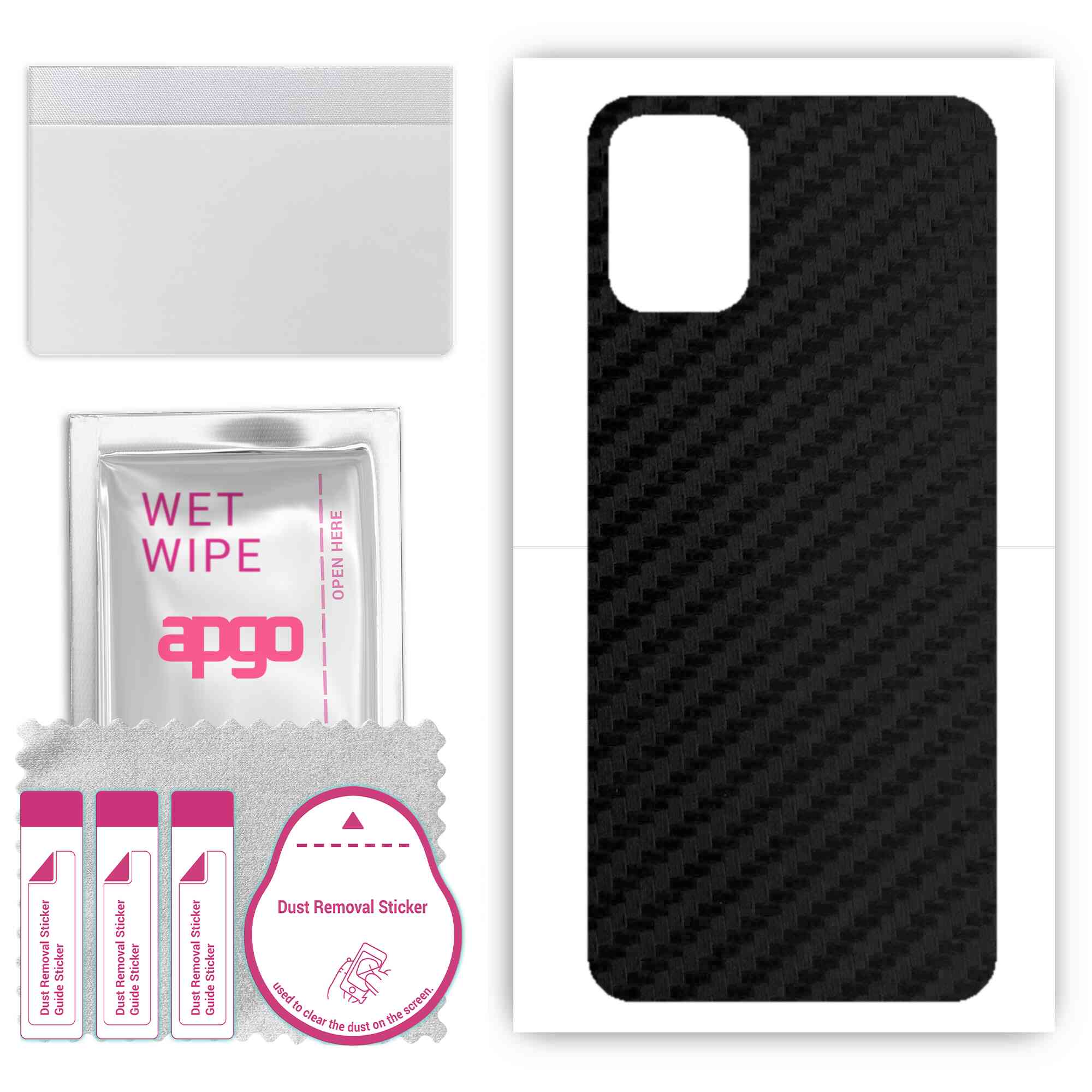 apgo Protective Skin Sticker for the back compatible with Motorola Moto G9 Plus, Wrap Film, Foil, Vinyl - Pattern Carbon Black
apgo Protective Skin Sticker for the back compatible with Motorola Moto G9 Plus, Wrap Film, Foil, Vinyl - Pattern Carbon Black
