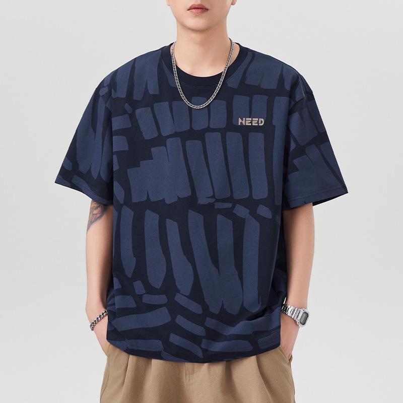 New Summer Letter Printed Short-sleeved T-shirt for Men s Loose Round Neck T-shirt Versatile Casual Heavyweight 4XL
New Summer Letter Printed Short-sleeved T-shirt for Men s Loose Round Neck T-shirt Versatile Casual Heavyweight 4XL