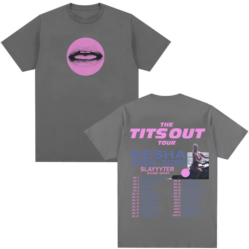 Kesha The Tits Out Tour Graphic TShirt Men Women Clothing Aesthetic Short Sleeve T Shirts Unisex Oversized Cotton Tshirt XL
Kesha The Tits Out Tour Graphic TShirt Men Women Clothing Aesthetic Short Sleeve T Shirts Unisex Oversized Cotton Tshirt XL