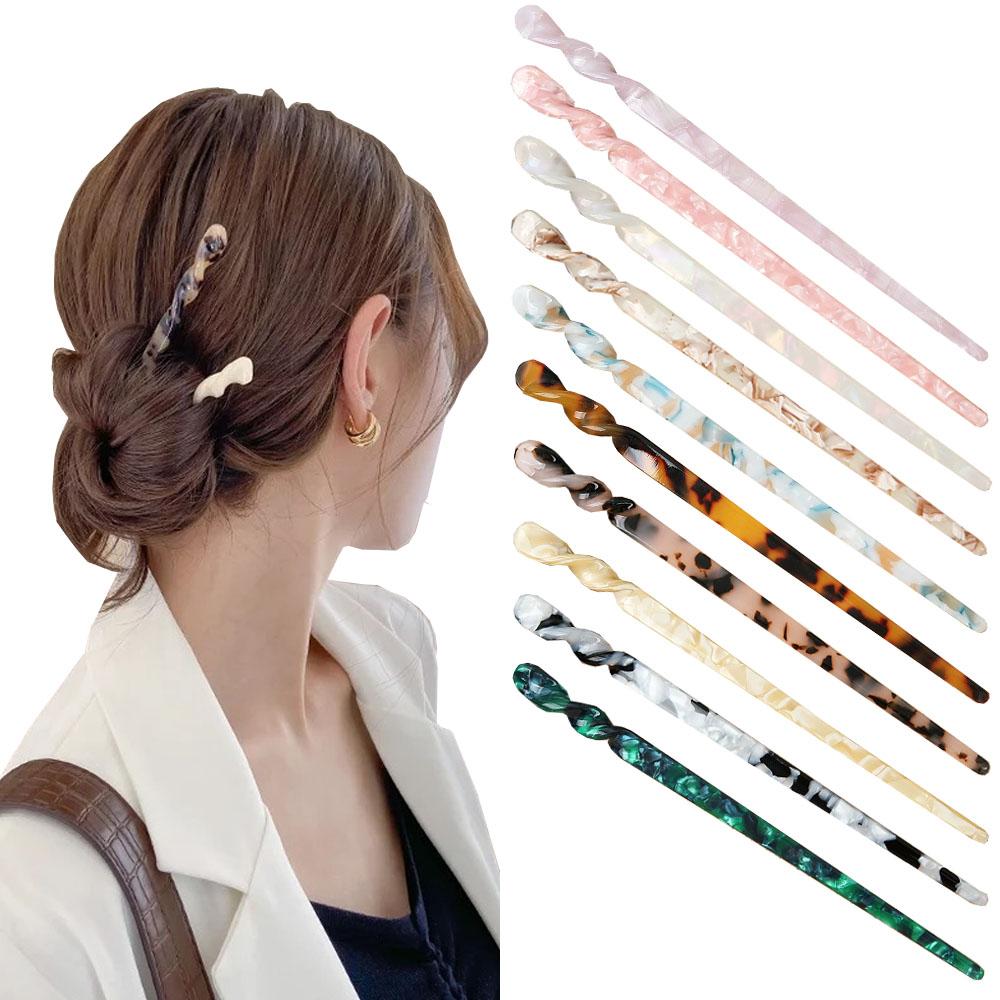 Chinese Style Hair Sticks Vintage Acetate Resin Chopstick Women Hairpins Hair Clip Pin Headwear Wedding Hair Jewelry Accessories
Chinese Style Hair Sticks Vintage Acetate Resin Chopstick Women Hairpins Hair Clip Pin Headwear Wedding Hair Jewelry Accessories