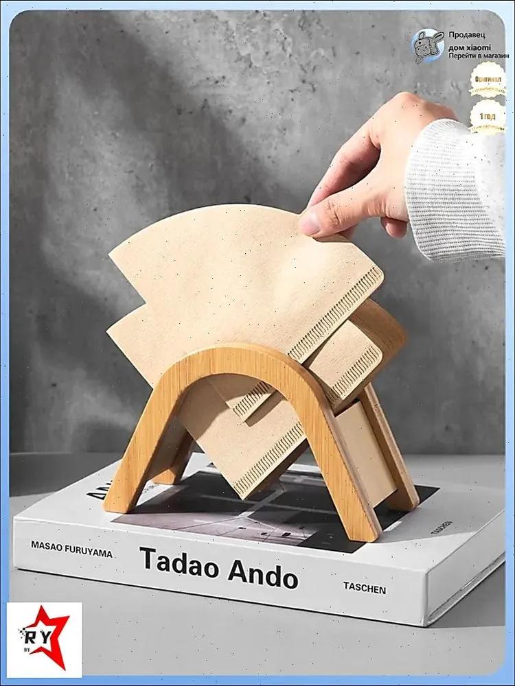 Wood V-shaped Coffee Filter Paper Storage Rack, Wooden Filter Paper Holder One Size хаки
Wood V-shaped Coffee Filter Paper Storage Rack, Wooden Filter Paper Holder One Size хаки