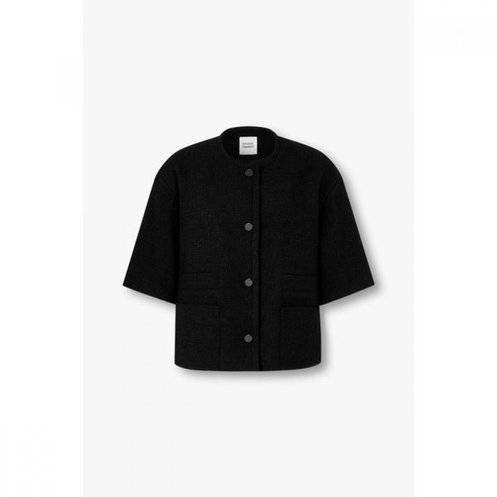 Studio Tomboy Tweed Short Sleeve Jacket 9175212982ar 99 (black)/One size
Studio Tomboy Tweed Short Sleeve Jacket 9175212982ar 99 (black)/One size