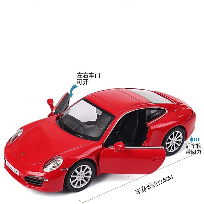 1:36 Porsche 911 Carrera S Спортивный автомобиль Инерционная модель автомобиля Металлическая игрушечная машинка для детей Подарки Коллекция F204 красный
1:36 Porsche 911 Carrera S Спортивный автомобиль Инерционная модель автомобиля Металлическая игрушечная машинка для детей Подарки Коллекция F204 красный