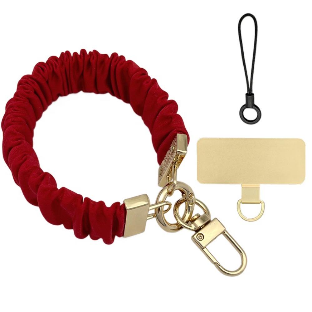 Pleated Design Mobile Phone Strap Pendant Anti Loss Cell Phone Chain Handheld High-End Mobile Phone Lanyard Women/Lady/Girl красный
Pleated Design Mobile Phone Strap Pendant Anti Loss Cell Phone Chain Handheld High-End Mobile Phone Lanyard Women/Lady/Girl красный