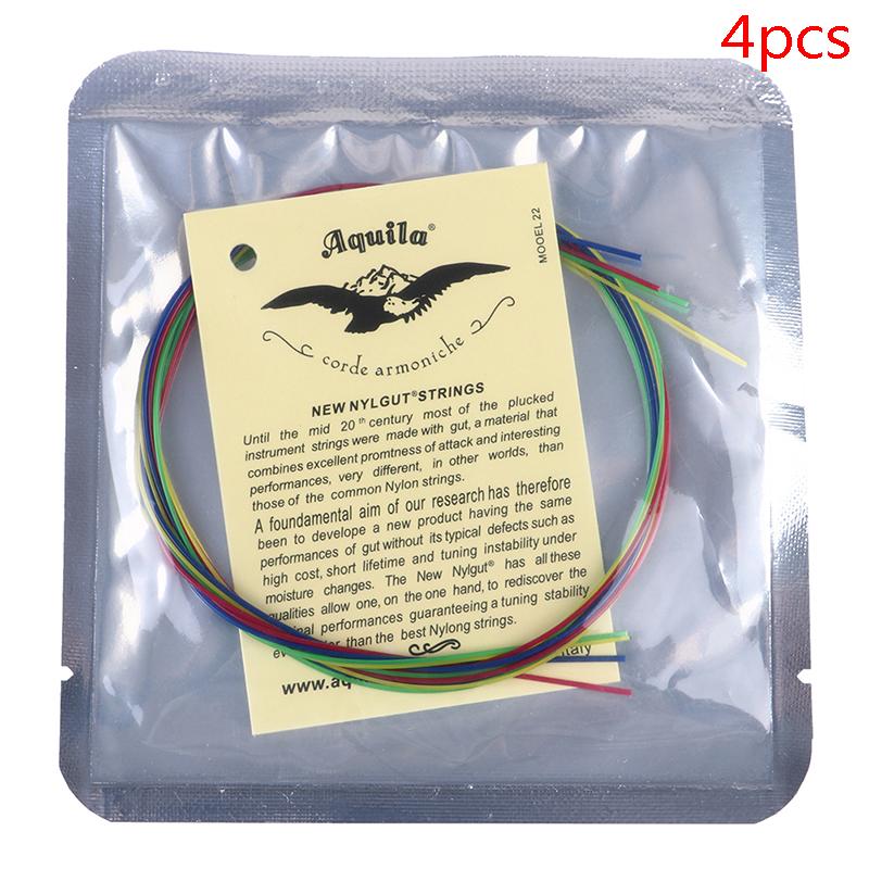 4 шт. набор струн для укулеле, цветные нейлоновые струны для укулеле 21/23/26 дюймов Color--Bulk pack
4 шт. набор струн для укулеле, цветные нейлоновые струны для укулеле 21/23/26 дюймов Color--Bulk pack