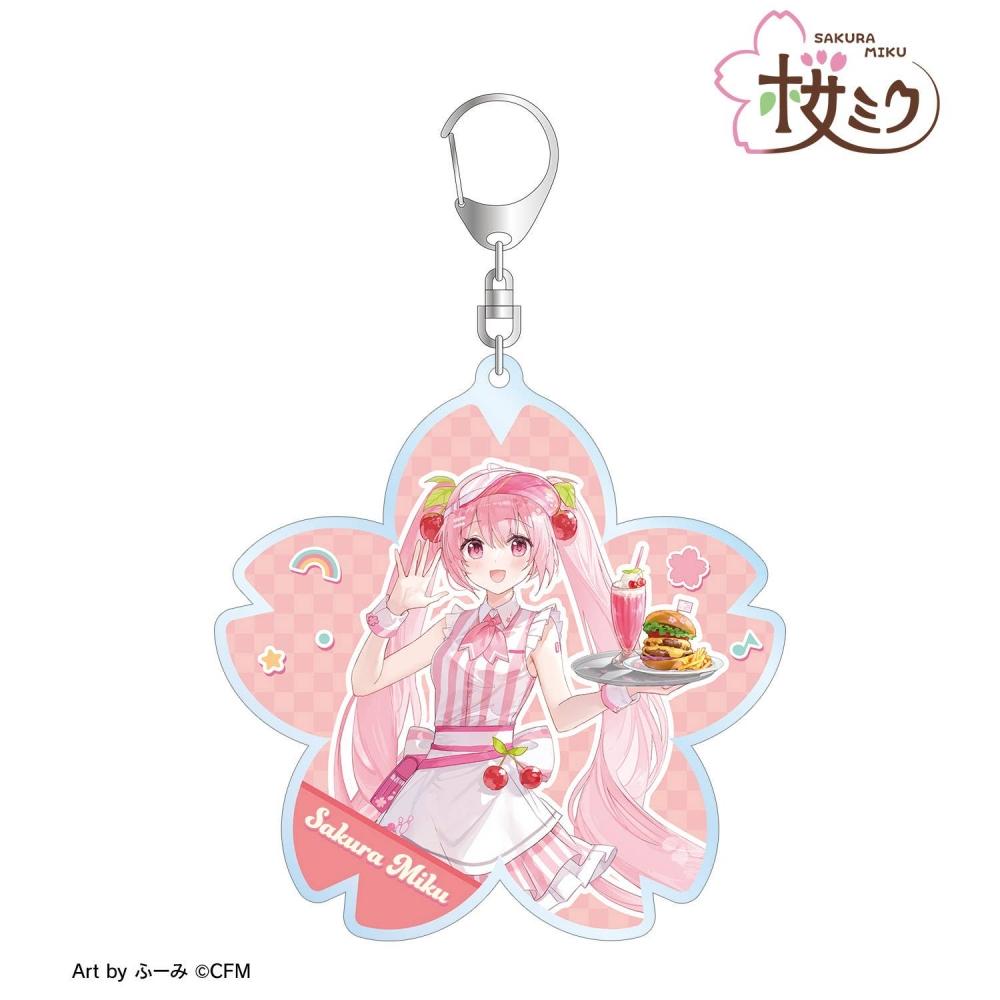 Vocaloid Hatsune Miku Big Acrylic Keychain Art By Fuumi Sakura Miku American Diner Ver.
Vocaloid Hatsune Miku Big Acrylic Keychain Art By Fuumi Sakura Miku American Diner Ver.