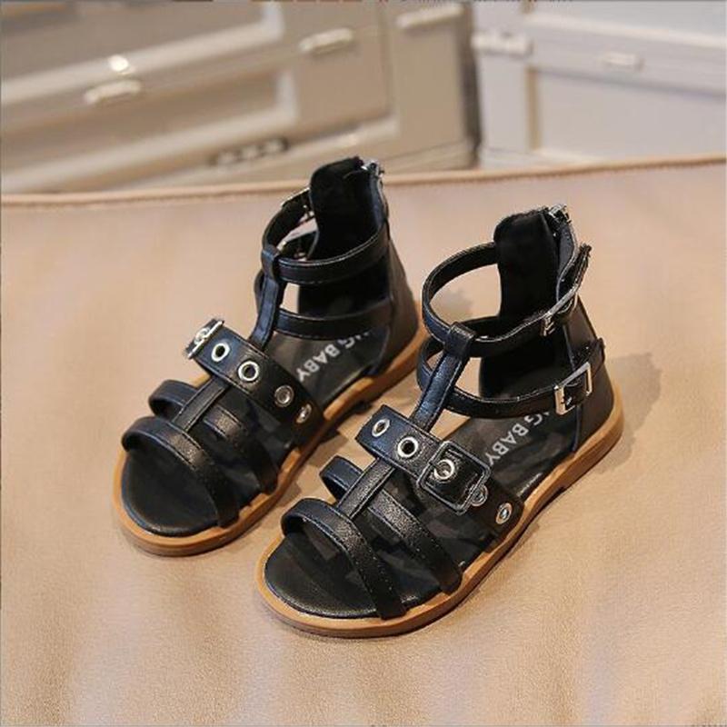 Korean Metal Button Cool Girls Roman Sandals Middle And Large Children S Fashion High Top Sandals Kid S Summer Short Boots 29
Korean Metal Button Cool Girls Roman Sandals Middle And Large Children S Fashion High Top Sandals Kid S Summer Short Boots 29