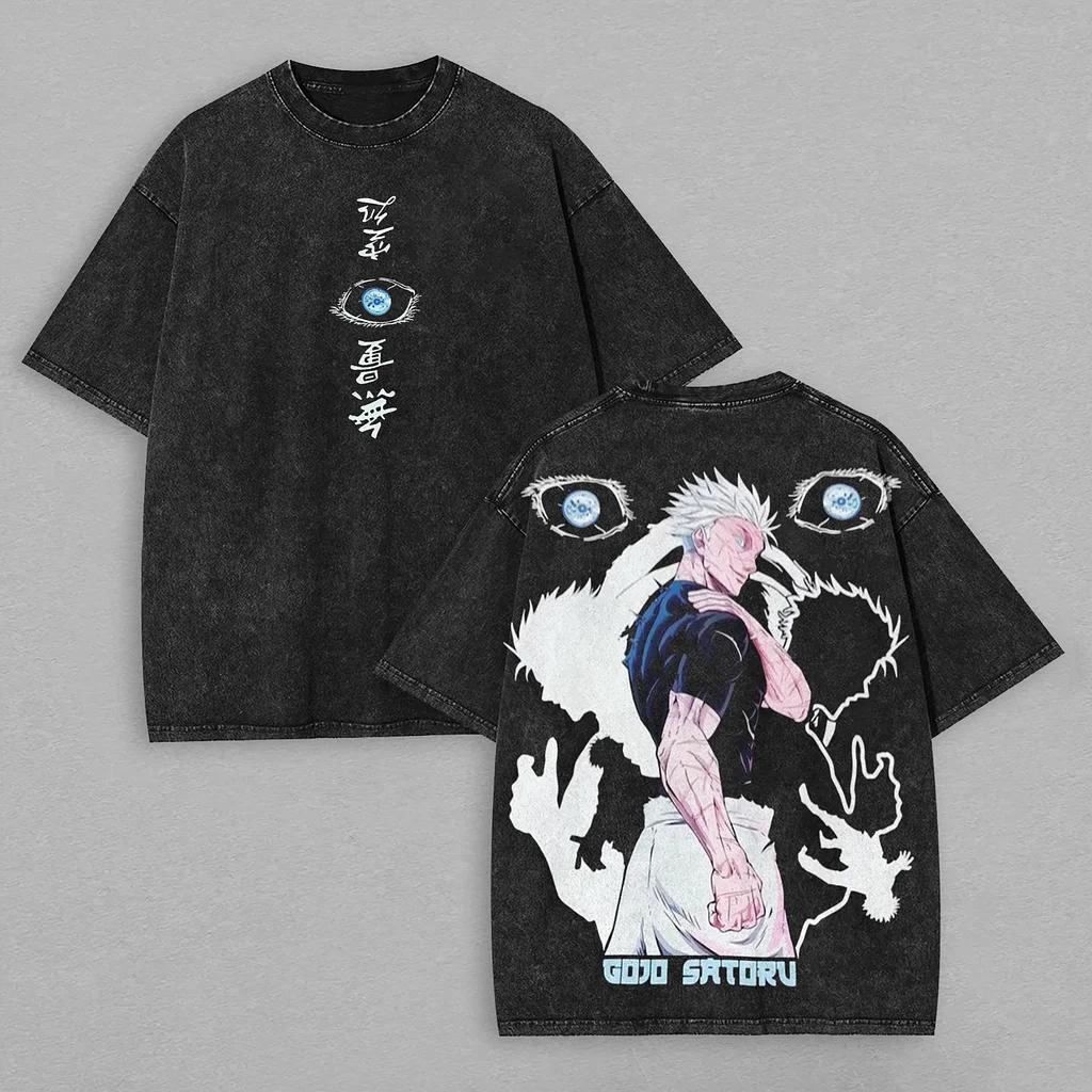Manga Jujutsu Kaisen Gojo Satoru Graphic T-shirt Vintage Washed T Shirt Men Women Clothing Oversized Cotton Short Sleeve Tees S
Manga Jujutsu Kaisen Gojo Satoru Graphic T-shirt Vintage Washed T Shirt Men Women Clothing Oversized Cotton Short Sleeve Tees S