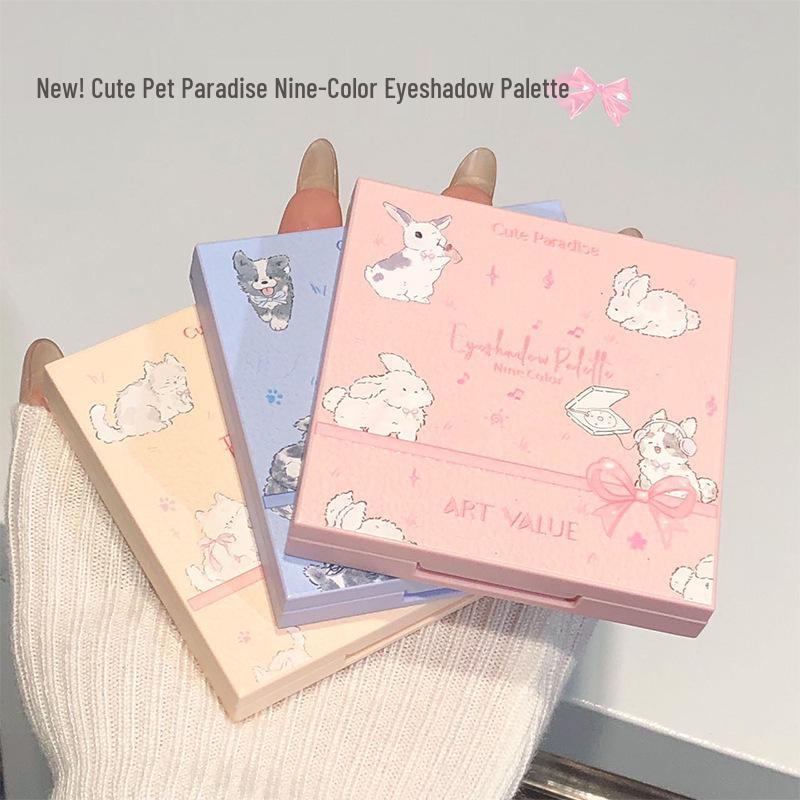 Art Value Pet Paradise Nine-Color Cute Carrot Eyeshadow Palette 1.5g each for 9 colors
Art Value Pet Paradise Nine-Color Cute Carrot Eyeshadow Palette 1.5g each for 9 colors