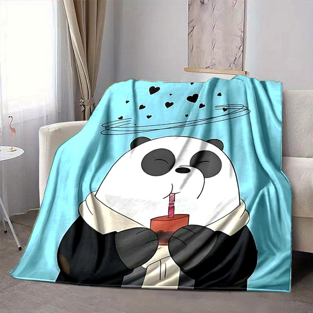 1pc We Bare Bears Flannel Throw Blanket Lightweight Soft Warm All Season Blanket for Sofa, Bed, Travel,L1028063 80x120cm
1pc We Bare Bears Flannel Throw Blanket Lightweight Soft Warm All Season Blanket for Sofa, Bed, Travel,L1028063 80x120cm
