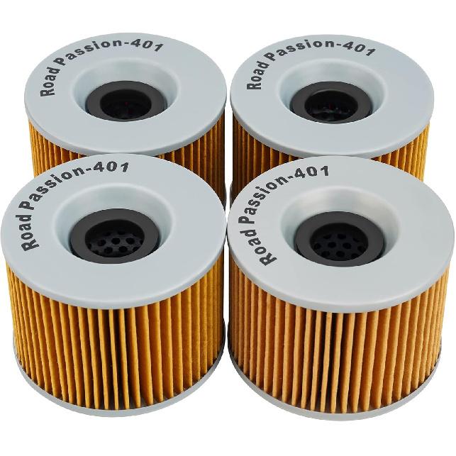 Road Passion 5410422000 15410422004 Oil Filter for KAWASAKI KZ1000 LTD 1981/KZ1000J 1982-1983/KZ1000K LTD 1982/KZ1000R 1982-1983(pack of 4)
Road Passion 5410422000 15410422004 Oil Filter for KAWASAKI KZ1000 LTD 1981/KZ1000J 1982-1983/KZ1000K LTD 1982/KZ1000R 1982-1983(pack of 4)