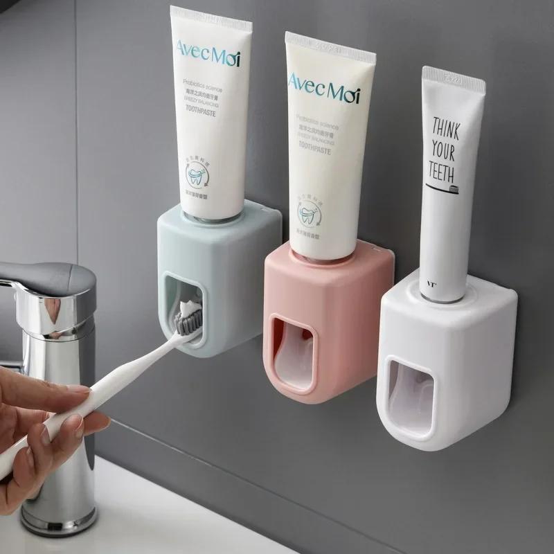 Automatic Toothpaste Dispenser Wall Mount Automatic Toothpaste Dispenser Toothpaste Squeezer proof Toothbrush Holder Bathroom
Automatic Toothpaste Dispenser Wall Mount Automatic Toothpaste Dispenser Toothpaste Squeezer proof Toothbrush Holder Bathroom