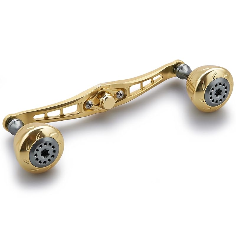 HEIGHTEN 120mm bait reel handle shimano daiwa abu garcia common use bait reel for Spider Series (120mm, gold) (546)
HEIGHTEN 120mm bait reel handle shimano daiwa abu garcia common use bait reel for Spider Series (120mm, gold) (546)