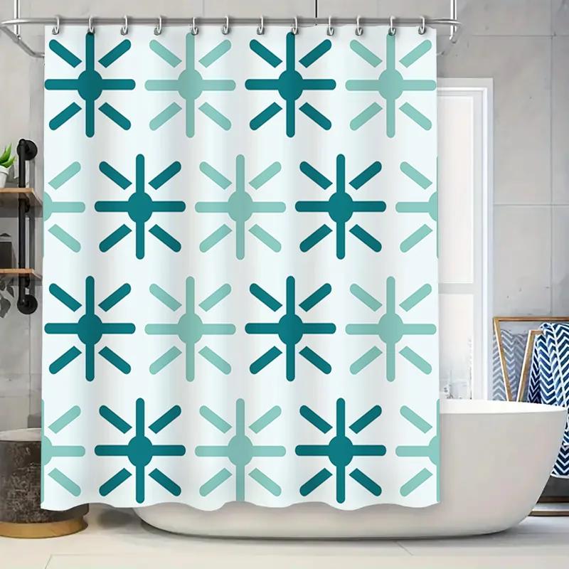 New Creative Blue Snowflake Pattern Shower Curtain Waterproof Bathroom Decor Home Decoration Shower Rug Cover Size 72X84Inches ( W60H190(CM)-1 Pcs
New Creative Blue Snowflake Pattern Shower Curtain Waterproof Bathroom Decor Home Decoration Shower Rug Cover Size 72X84Inches ( W60H190(CM)-1 Pcs