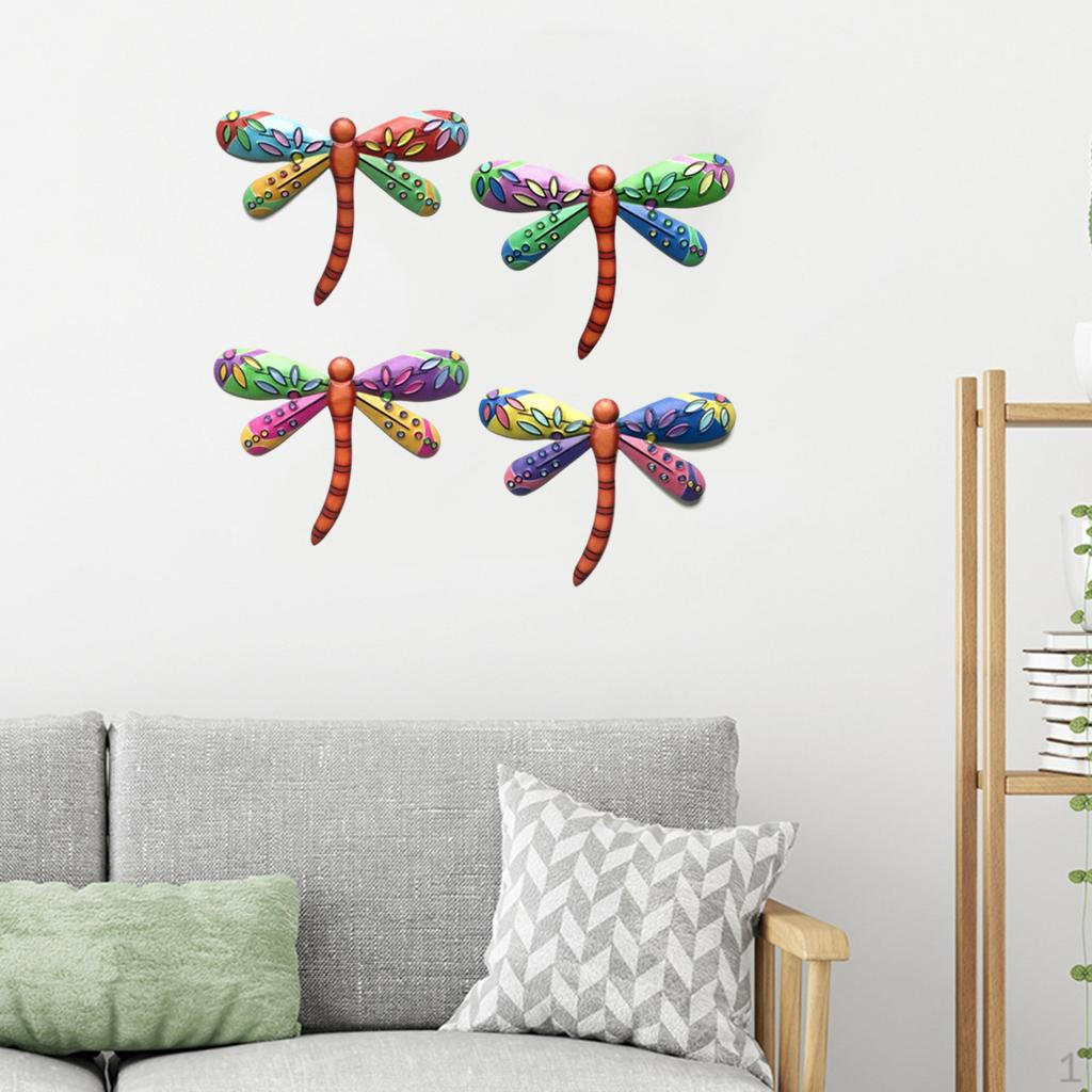4 pieces Metal Craft Dragonfly Garden decor Indoor Outside Pendant Decorations for Living Room,
4 pieces Metal Craft Dragonfly Garden decor Indoor Outside Pendant Decorations for Living Room,