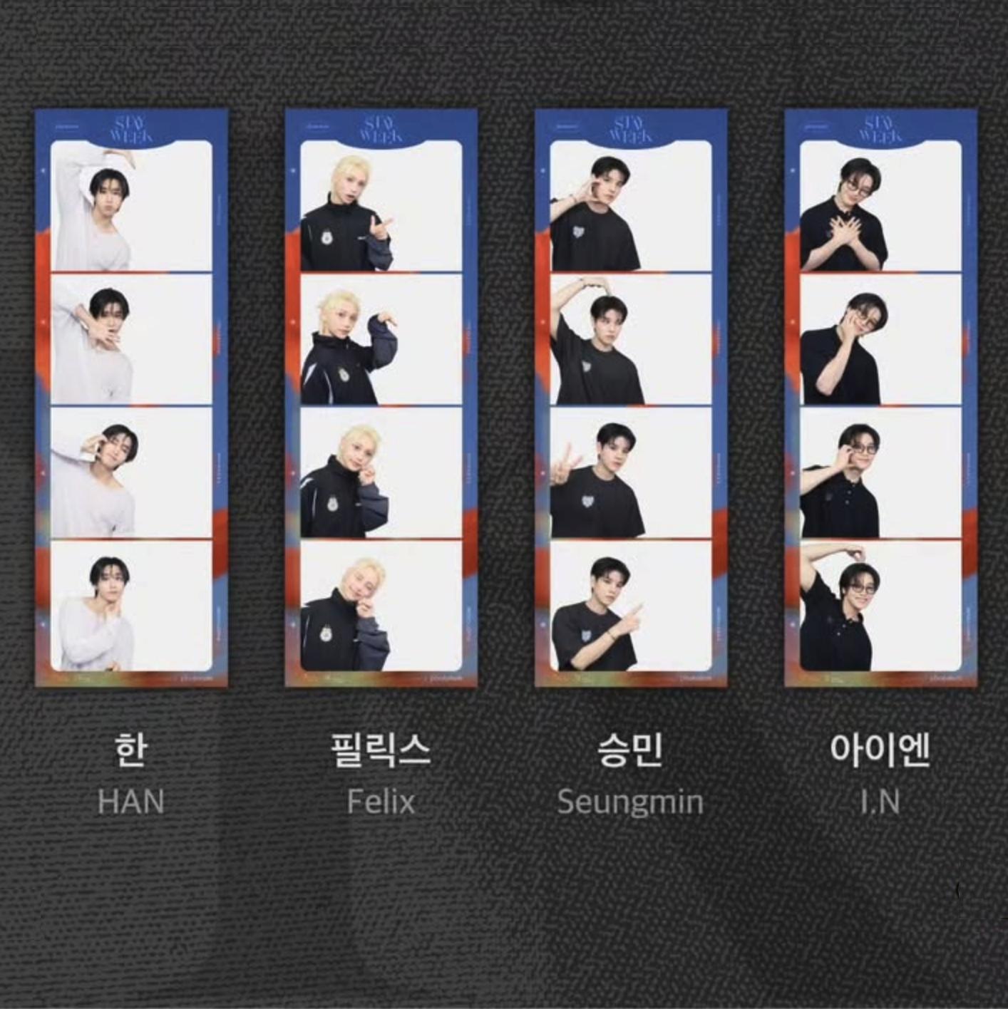 PHOTOISM × Stray Kids – Artist Frame Event (Jul 26–Sep 25, 2025) Han, Felix, Seungmin, I.N
PHOTOISM × Stray Kids – Artist Frame Event (Jul 26–Sep 25, 2025) Han, Felix, Seungmin, I.N