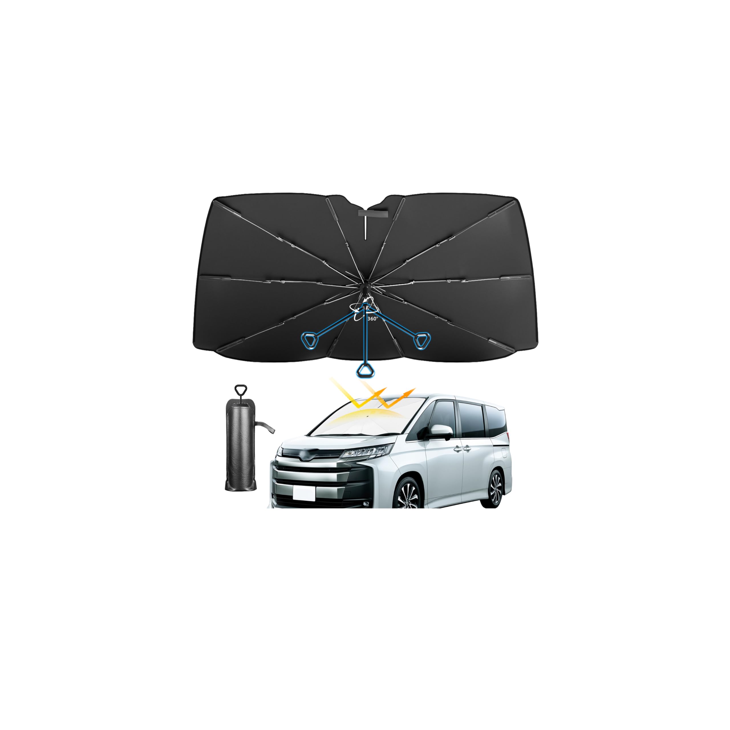 Автомобильный солнцезащитный козырек с вращающимся центральным УФ-светом, жаростойкий, легко устанавливаемый, ударопрочный, переднее автомобильное зеркало заднего вида, 10 усиленных сгибаемых повреждений, легко хранящийся чехол, подходит для чёрный
Автомобильный солнцезащитный козырек с вращающимся центральным УФ-светом, жаростойкий, легко устанавливаемый, ударопрочный, переднее автомобильное зеркало заднего вида, 10 усиленных сгибаемых повреждений, легко хранящийся чехол, подходит для чёрный