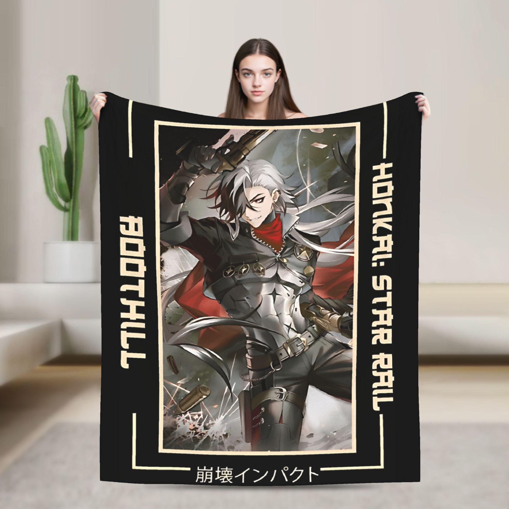 Honkai Star Rail Boothill Warm Soft Blanket Kids Adult Plush Throw Blanket Print Living Room Flannel Bedspread Sofa Bed Cover 30x40in
Honkai Star Rail Boothill Warm Soft Blanket Kids Adult Plush Throw Blanket Print Living Room Flannel Bedspread Sofa Bed Cover 30x40in
