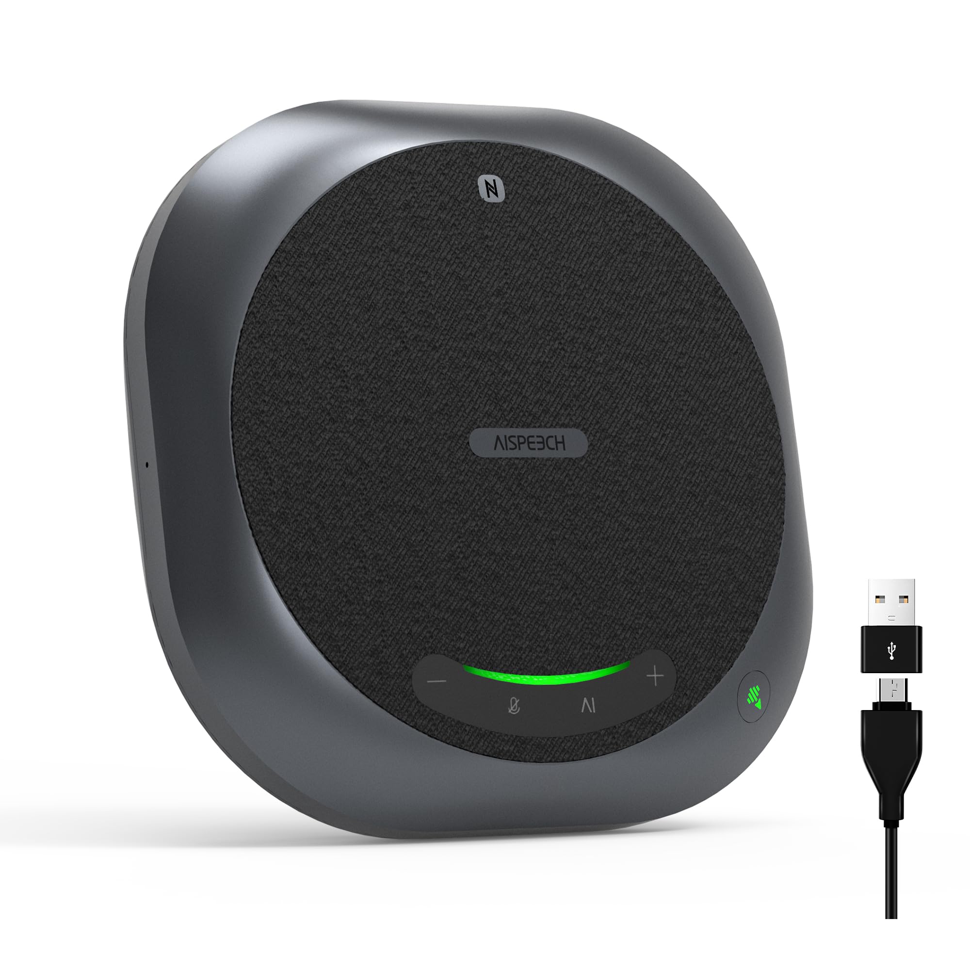 AISPEECH Speakerphone M6 Conference Microphone Speaker Compatible with Meetings AI Transcription Creation of Meeting Summary with AI Omnidirectional сірий колір
AISPEECH Speakerphone M6 Conference Microphone Speaker Compatible with Meetings AI Transcription Creation of Meeting Summary with AI Omnidirectional сірий колір