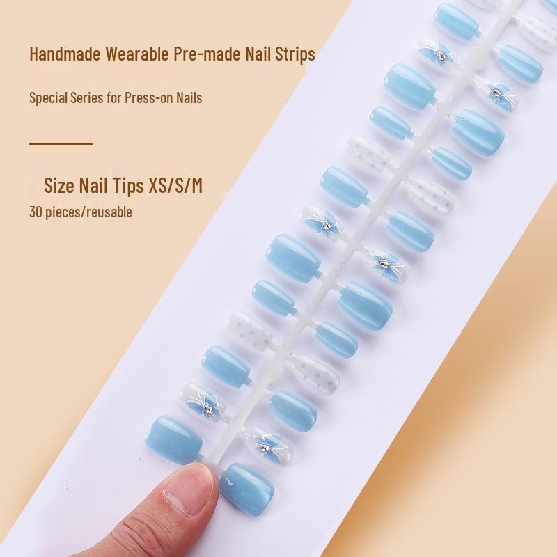 Autumn Butterfly Polka Dot Wearable Nail Patches - Removable, High-End Pre-Made Fake Nails
Autumn Butterfly Polka Dot Wearable Nail Patches - Removable, High-End Pre-Made Fake Nails