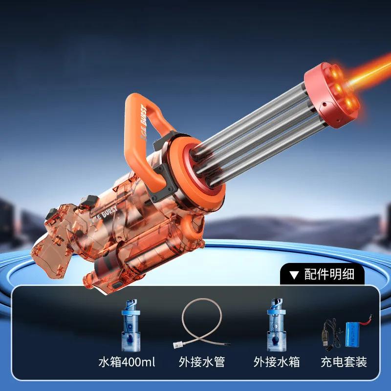 Large Backpack 3L Electric Water Gun Gatling Cool Lighting Toys,2024 New Summer Outdoor Shooting Super Water Gun Toy Gifts
Large Backpack 3L Electric Water Gun Gatling Cool Lighting Toys,2024 New Summer Outdoor Shooting Super Water Gun Toy Gifts