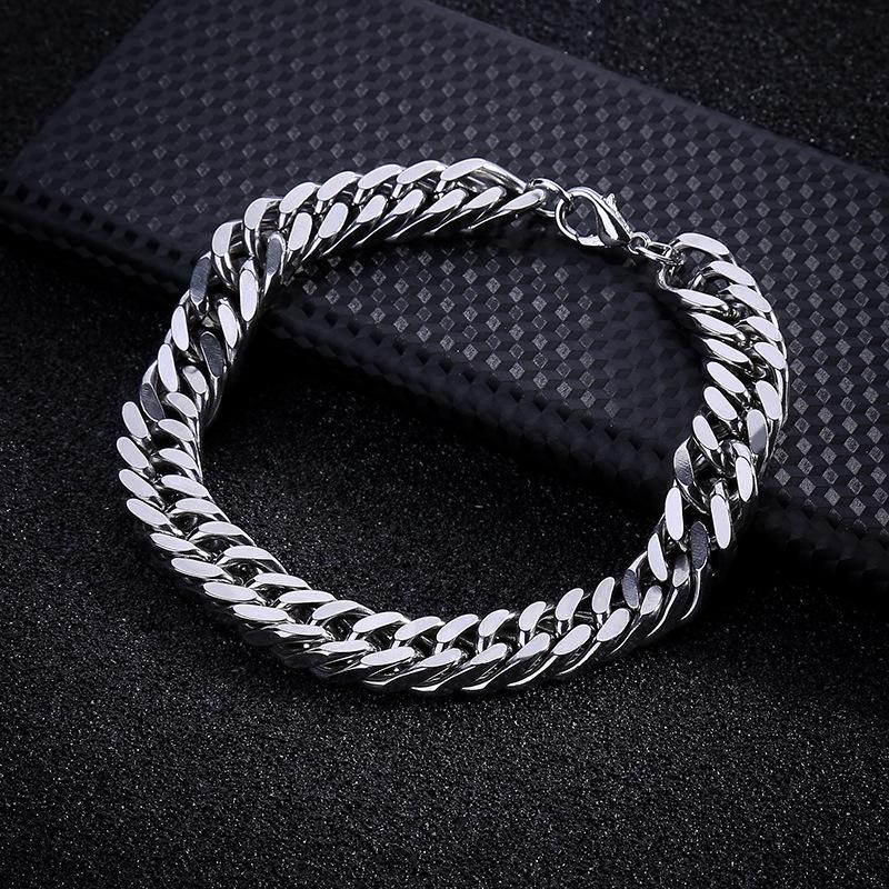 Luxury Fashion Punk Rhinestone Bracelet for Women Men Hiphop Cuban Link Bracelets Simple Design Golden Copper Color Zircon Gift
Luxury Fashion Punk Rhinestone Bracelet for Women Men Hiphop Cuban Link Bracelets Simple Design Golden Copper Color Zircon Gift