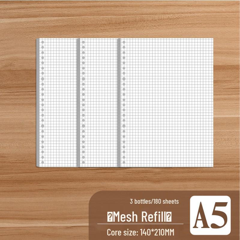 Retro Large-Capacity 5-Hole Loose-Leaf Notebook for Comfortable College and High School Use
Retro Large-Capacity 5-Hole Loose-Leaf Notebook for Comfortable College and High School Use