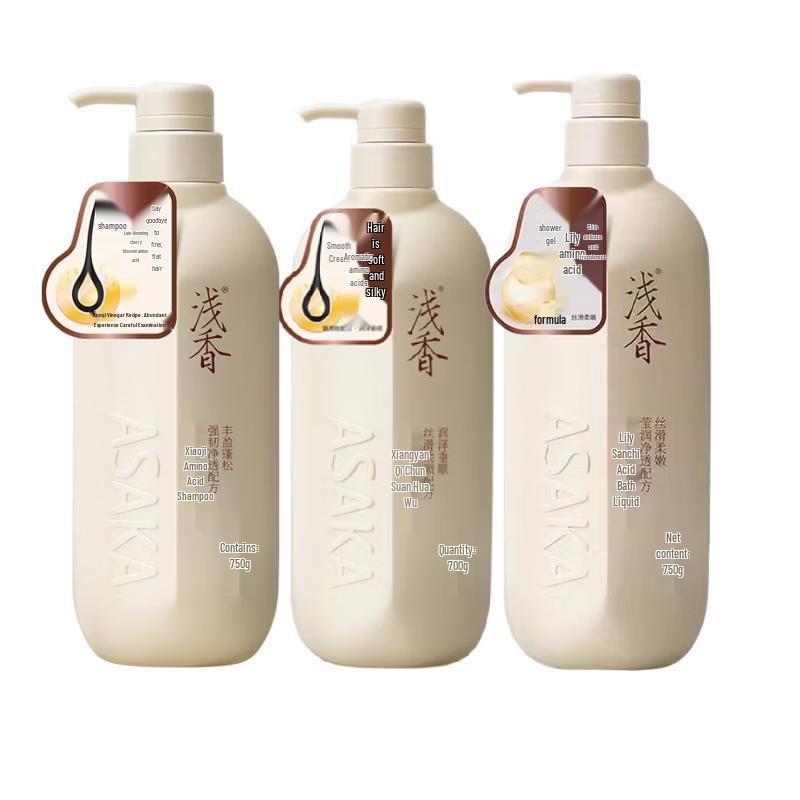 ASAKA Amino Acid Hair and Body Care Set
ASAKA Amino Acid Hair and Body Care Set