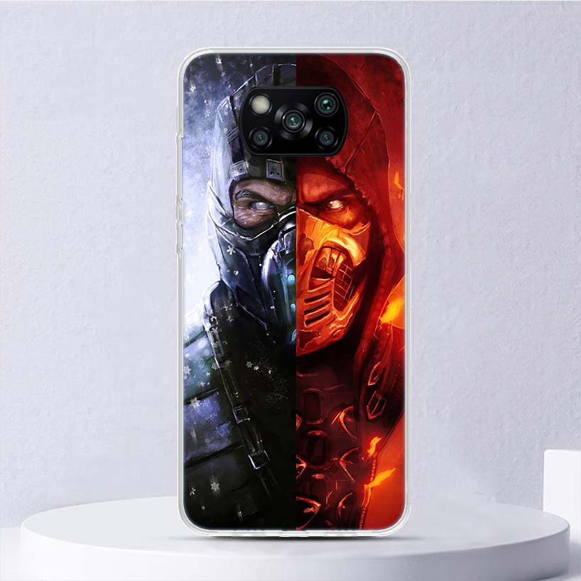 Mortal Kombat Soft Case For Xiaomi Poco X7 X6 X5 X4 X3 Nfc F6 F5 Pro Phone Cover F4 Gt F3 F2 F1 M5S M4 M3 M5 Funda Coque X3 NFC Xiaomi Poco X6 Pro
Mortal Kombat Soft Case For Xiaomi Poco X7 X6 X5 X4 X3 Nfc F6 F5 Pro Phone Cover F4 Gt F3 F2 F1 M5S M4 M3 M5 Funda Coque X3 NFC Xiaomi Poco X6 Pro