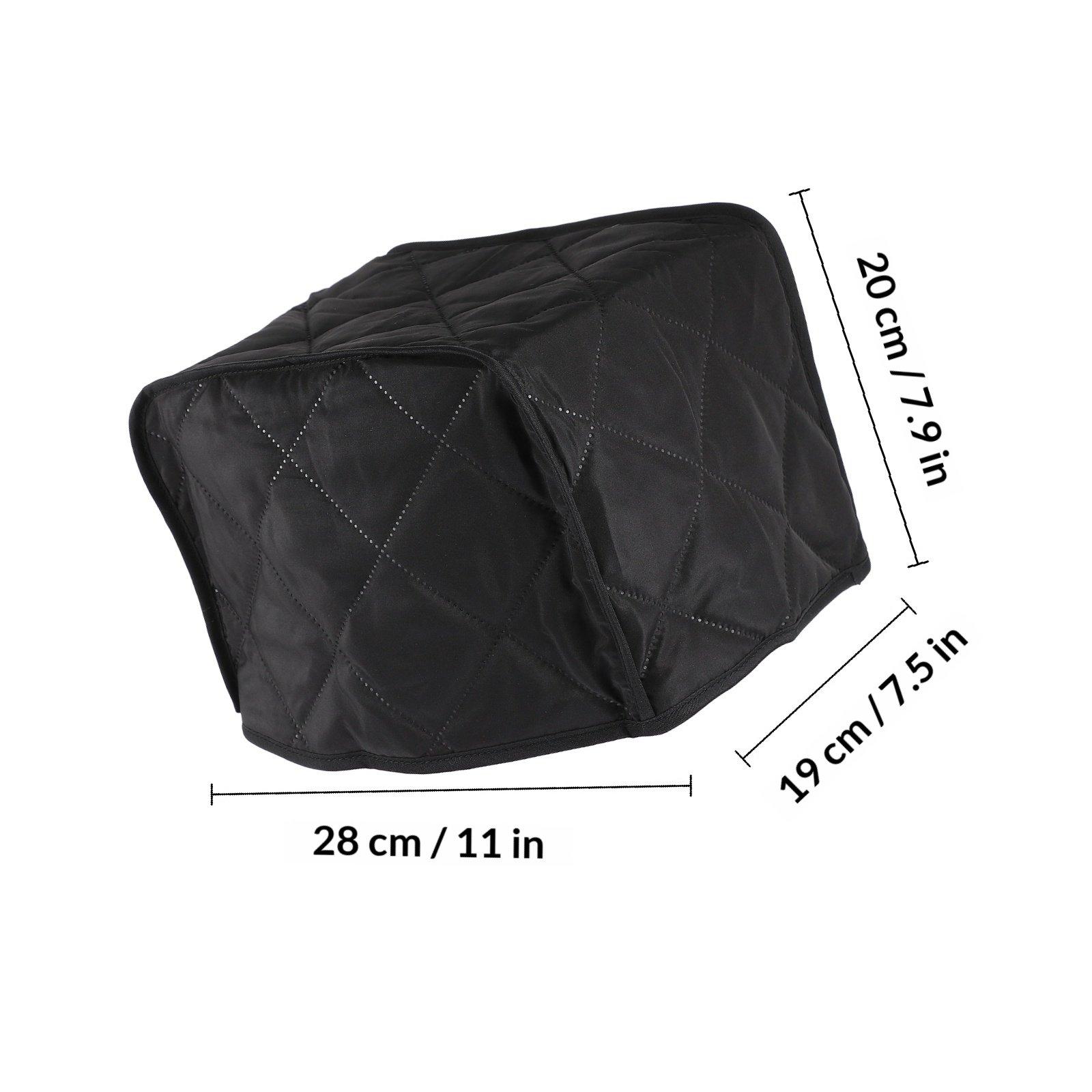 1Pcs Toaster Cover Kitchen Appliance Dustproof Polyester Protection Cover Toaster Protector for Home and Restaurant чёрный
1Pcs Toaster Cover Kitchen Appliance Dustproof Polyester Protection Cover Toaster Protector for Home and Restaurant чёрный