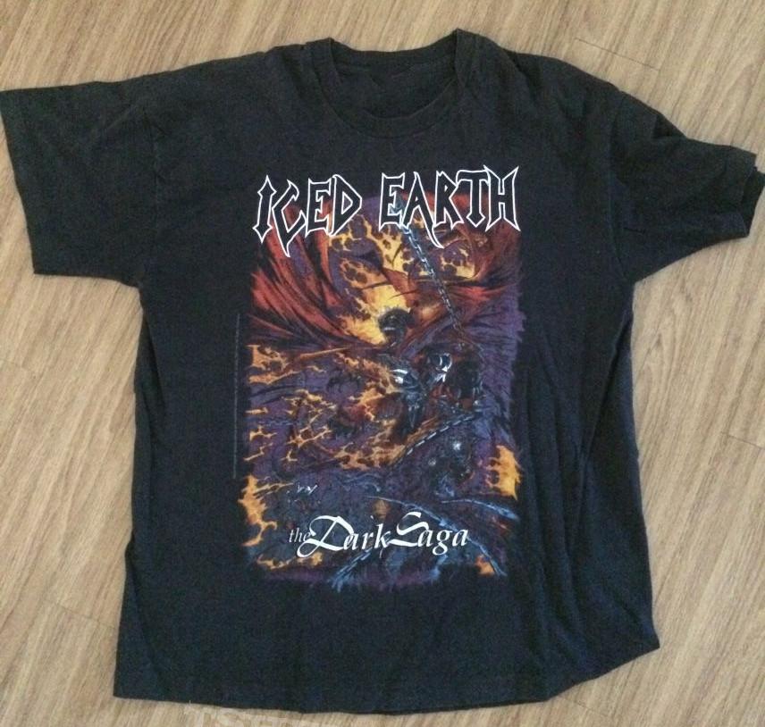 Новая футболка Iced Earth - The Dark Saga Tour Все размеры Черная футболка A352 S
Новая футболка Iced Earth - The Dark Saga Tour Все размеры Черная футболка A352 S