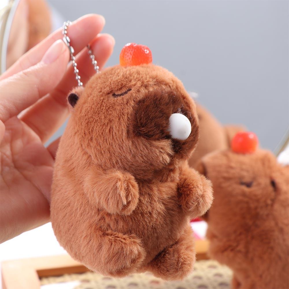 Wagging Tail Plush Capybara Tail Wagging Keychain Animal Toy Tail Wagging Capybara Doll Kids Pendant
Wagging Tail Plush Capybara Tail Wagging Keychain Animal Toy Tail Wagging Capybara Doll Kids Pendant
