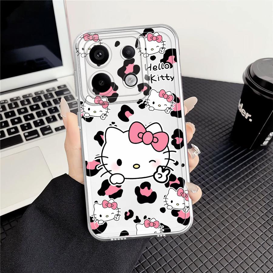 Hello Kitty Leopard Print Pattern Soft Phone Cover Case for Xiaomi Redmi Note 14 Pro Plus 10S A4 14C 9 10 11 Note 13 11S 12S 13C Redmi Note 14 Pro 5G (Global)
Hello Kitty Leopard Print Pattern Soft Phone Cover Case for Xiaomi Redmi Note 14 Pro Plus 10S A4 14C 9 10 11 Note 13 11S 12S 13C Redmi Note 14 Pro 5G (Global)