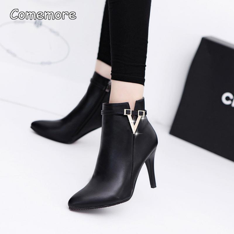 fashion Comemore Stiletto 2024 Thin Heel Pointed Toe Faux Leather Zipper Sexy Boots Ankle Women Boot Red High Heels 9cm Spring Autumn 40
fashion Comemore Stiletto 2024 Thin Heel Pointed Toe Faux Leather Zipper Sexy Boots Ankle Women Boot Red High Heels 9cm Spring Autumn 40