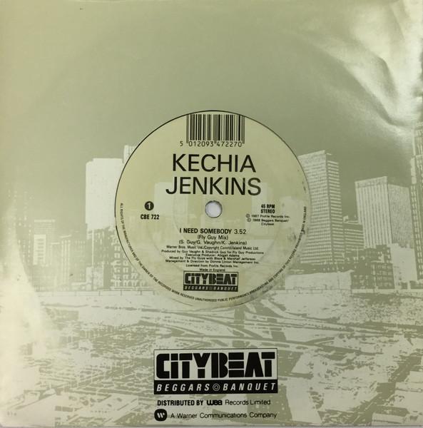 7inch Record KECHIA JENKINS - I Need Somebody CBE722 City Beat 1988 UK Dance & Electronica Used
7inch Record KECHIA JENKINS - I Need Somebody CBE722 City Beat 1988 UK Dance & Electronica Used