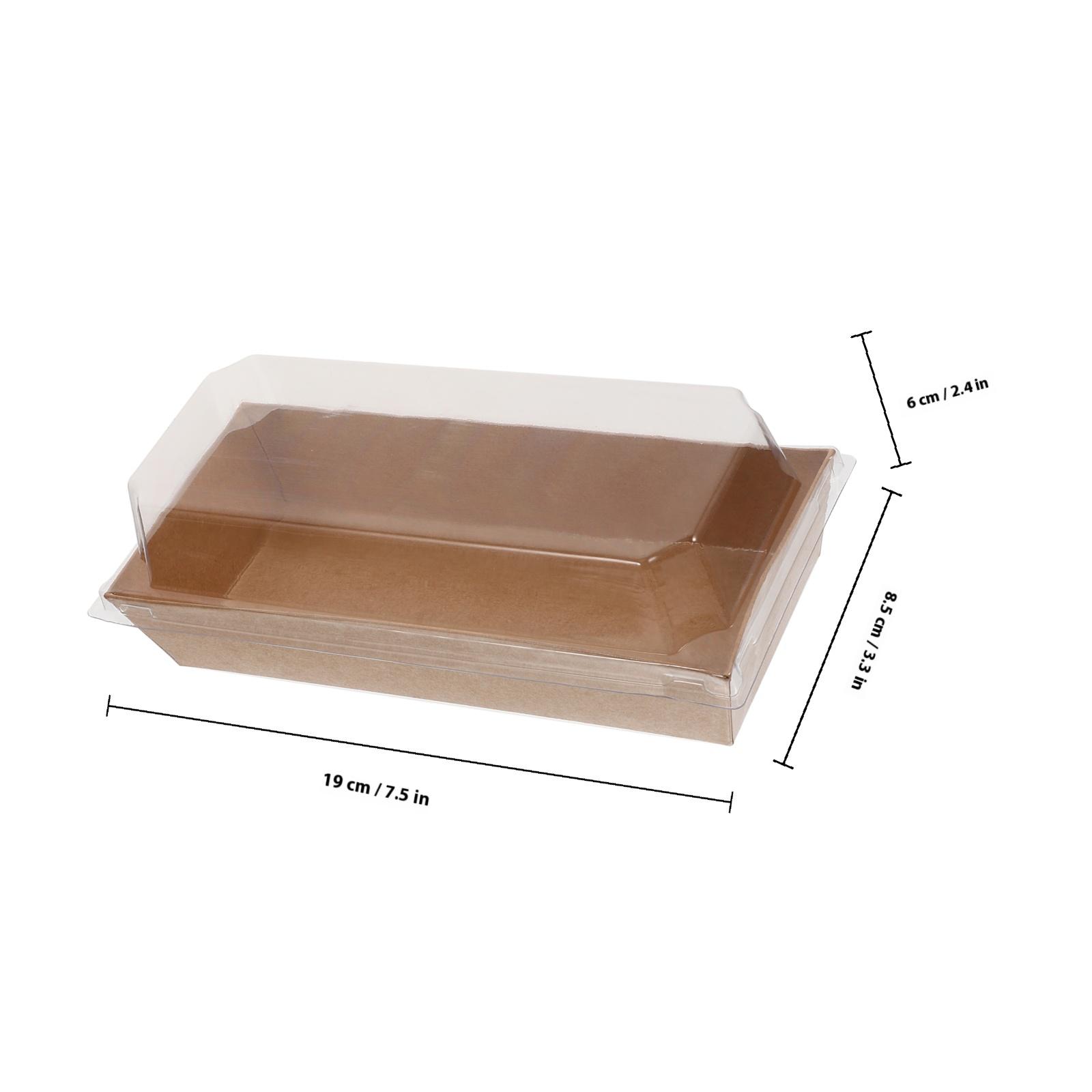 50pcs Roll Cake Long Shape Cake Packaging Box For Dessert Bread Pastry Storage Baking Food Container Portable Sandwich Cookie світло-коричневого кольору
50pcs Roll Cake Long Shape Cake Packaging Box For Dessert Bread Pastry Storage Baking Food Container Portable Sandwich Cookie світло-коричневого кольору