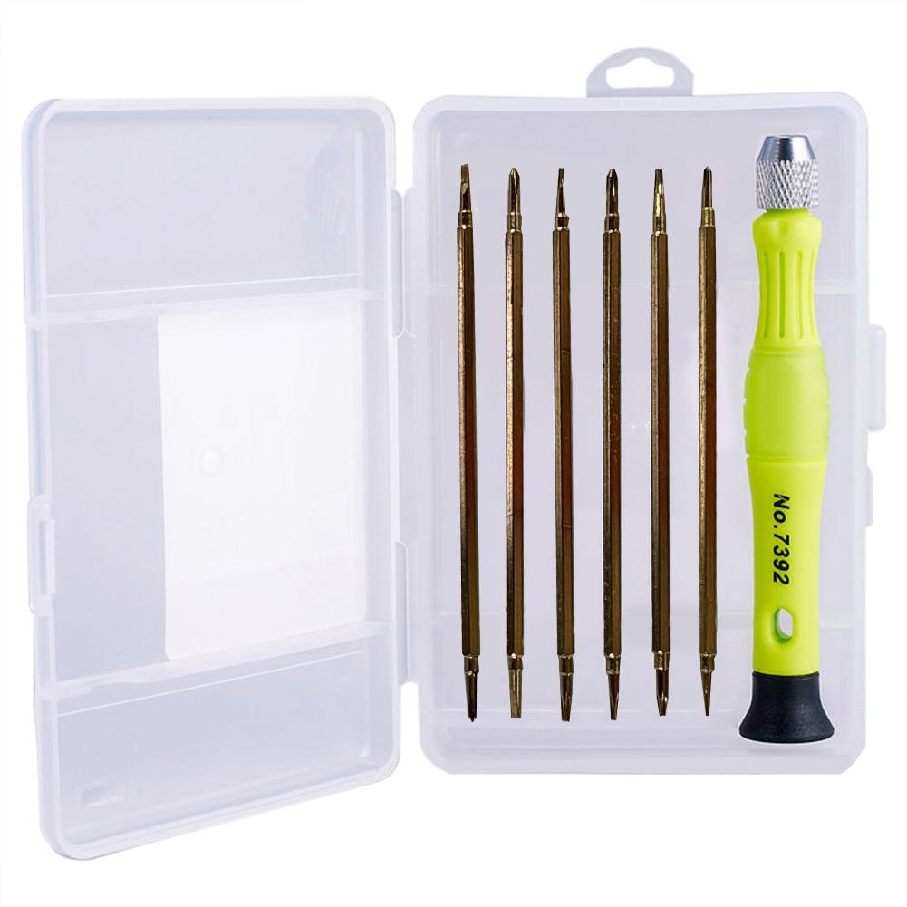 6 in 1 Combined Screwdriver Set Multifunction Precision Screwdriver Kit with Grip for Phone Electronics Repair Tool China Mainland
6 in 1 Combined Screwdriver Set Multifunction Precision Screwdriver Kit with Grip for Phone Electronics Repair Tool China Mainland
