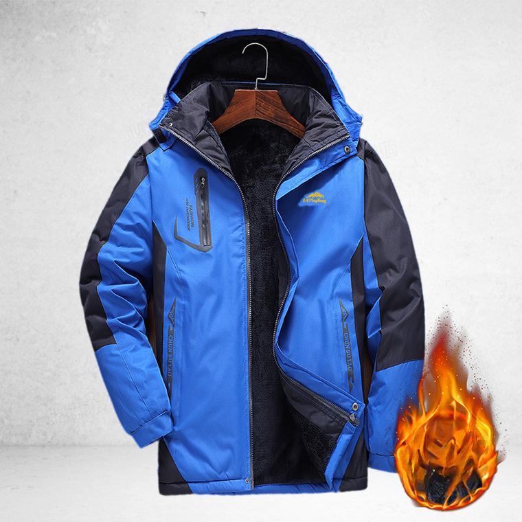 Куртка мужская плюс бархатная толстая водонепроницаемая и ветрозащитная зимняя спецодежда стеганая куртка большого размера свободная стеганая куртка верхняя одежда куртка 3XL синий
Куртка мужская плюс бархатная толстая водонепроницаемая и ветрозащитная зимняя спецодежда стеганая куртка большого размера свободная стеганая куртка верхняя одежда куртка 3XL синий