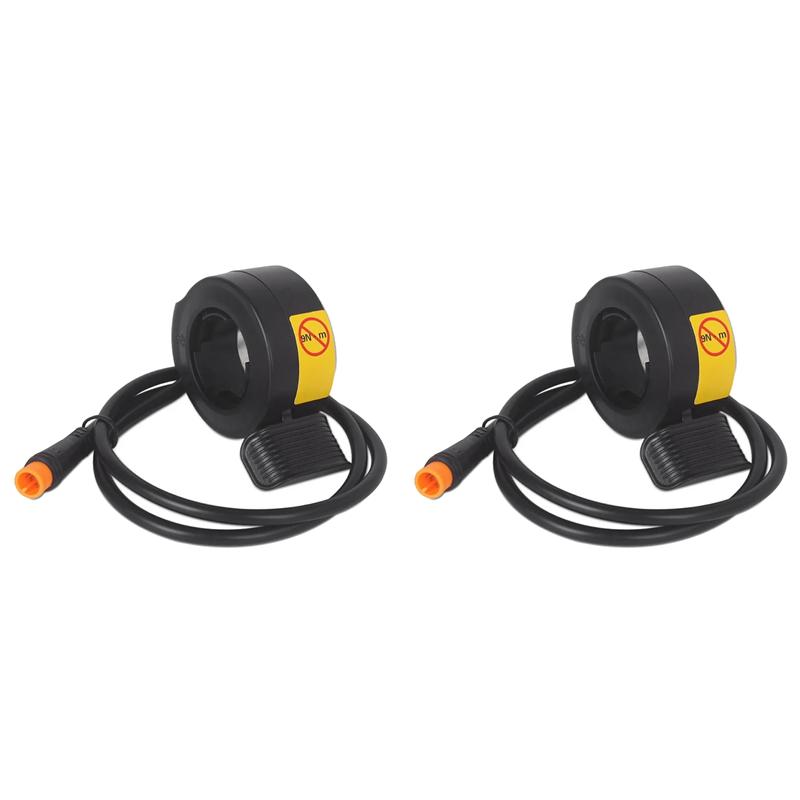 A51K-2X Ebike Thumb Finger Trigger Throttle 3 Pin Left Right Throttle Accelerator 22Mm For E-Motorcycle-A Black Waterproof
A51K-2X Ebike Thumb Finger Trigger Throttle 3 Pin Left Right Throttle Accelerator 22Mm For E-Motorcycle-A Black Waterproof