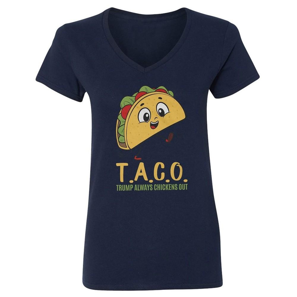 Taco Trump Always Chickens Out - Funny 47 Meme Ladies V-Neck Tshirt Unisex T-Shirt XXL
Taco Trump Always Chickens Out - Funny 47 Meme Ladies V-Neck Tshirt Unisex T-Shirt XXL
