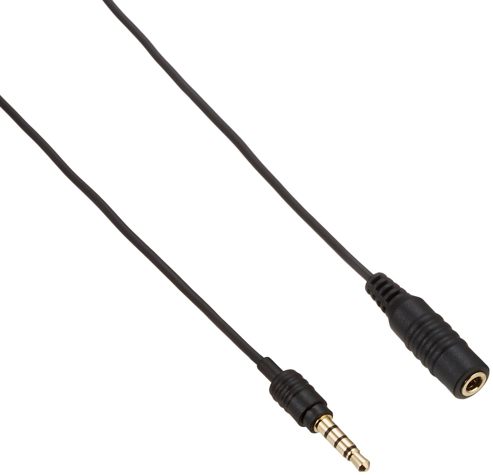 ELECOM Earphone Extension Audio Cable Stereo Mini Plug 4 Pole Extension Slim Connector 1m Black MPA-EHPS10BK
ELECOM Earphone Extension Audio Cable Stereo Mini Plug 4 Pole Extension Slim Connector 1m Black MPA-EHPS10BK