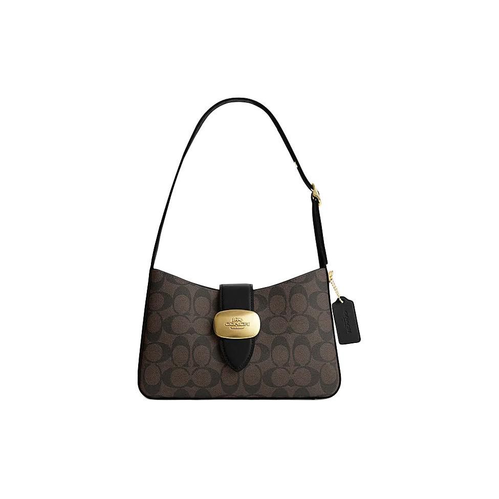 Сумка через плече Coach Eliza 25 Класична монограма Незнімний ремінь через плече Застібка Ручна сумка через плече Синтетична шкіра Середня CP005-IMAA8 Basic Set (Bag+Dust Bag)
Сумка через плече Coach Eliza 25 Класична монограма Незнімний ремінь через плече Застібка Ручна сумка через плече Синтетична шкіра Середня CP005-IMAA8 Basic Set (Bag+Dust Bag)