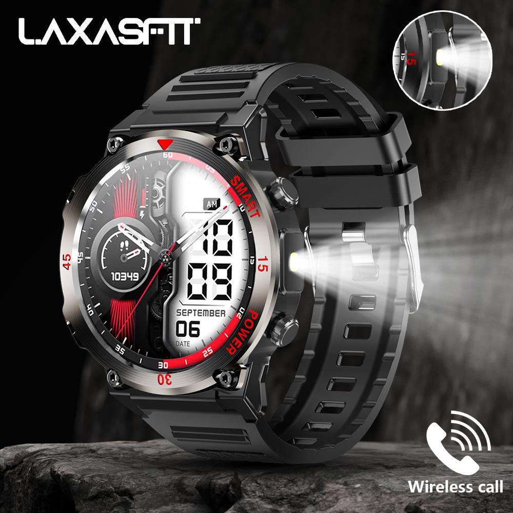 New Outdoor Smart Watch LED Flashlight Men s Bluetooth Calling Sports Fitness Tracking Smart Watch For Xiaomi чорний
New Outdoor Smart Watch LED Flashlight Men s Bluetooth Calling Sports Fitness Tracking Smart Watch For Xiaomi чорний
